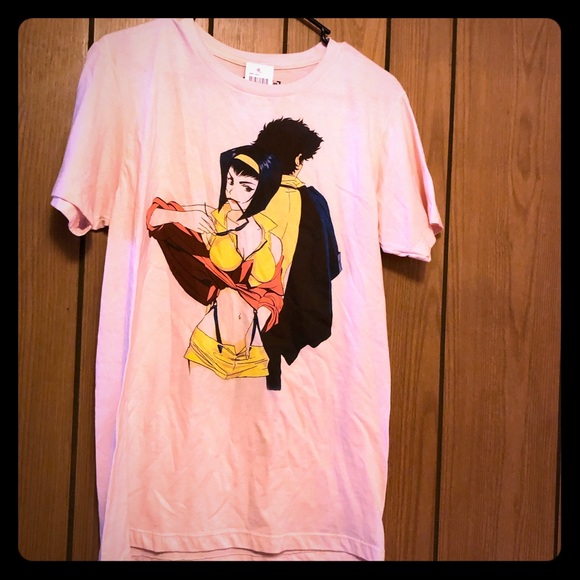 Cowboy bebop pink shirt Clearance